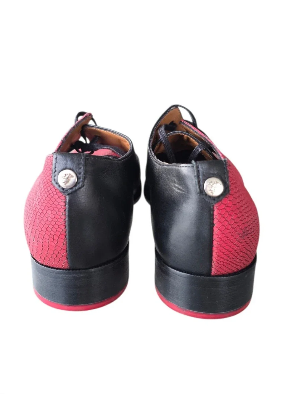 John Fluevog City Angels Manhattan Men’s Asymmetrical Derby Shoe Size 8